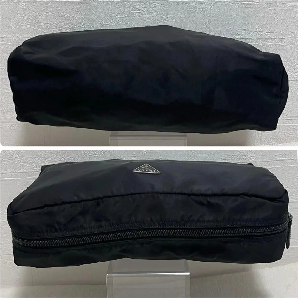 Prada Black Nylon Cosmetic Bag - Picture 4 of 13